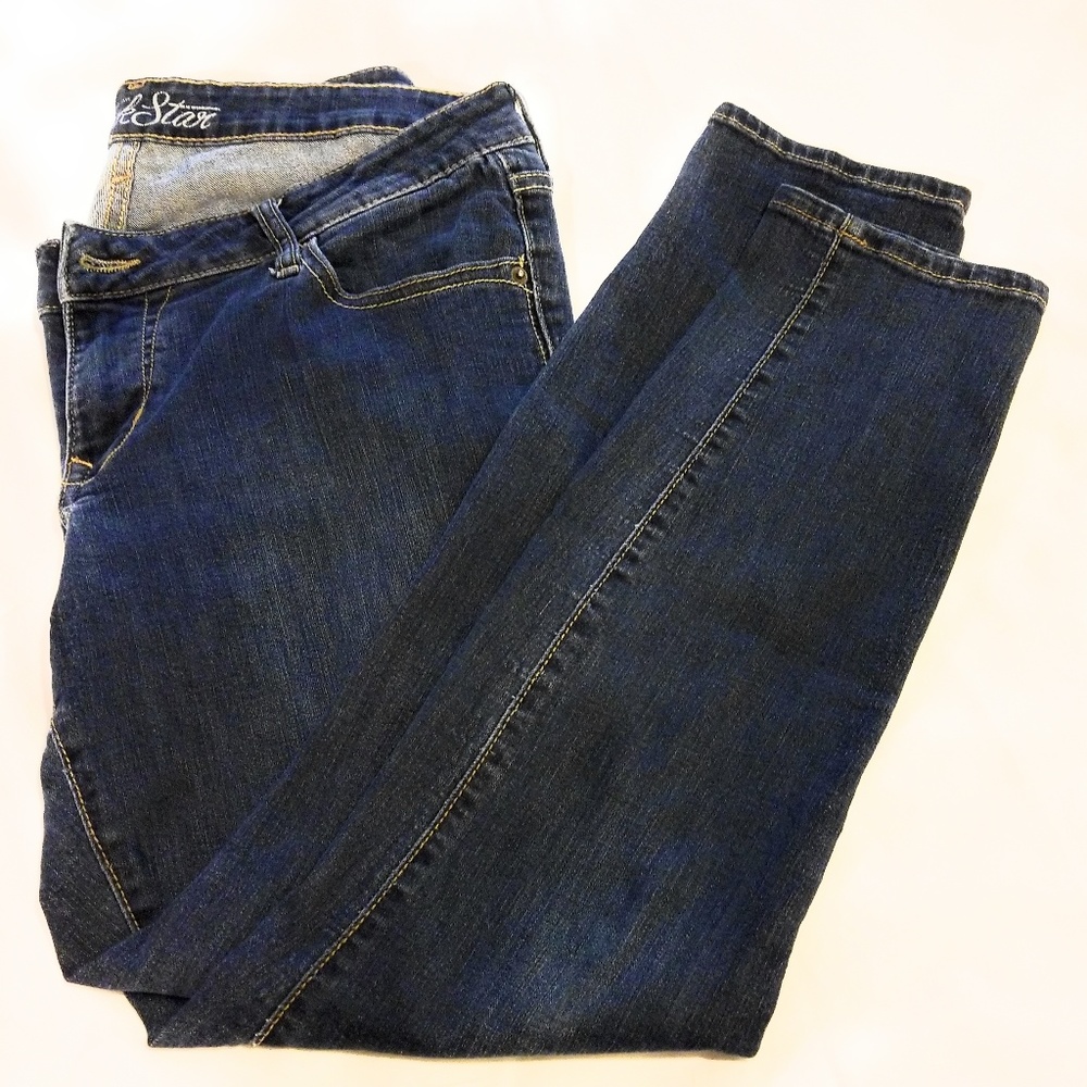 Old Navy Rock Star Jeans Blue 14 Reg